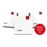 FRITZ! Mesh Wi-Fi Set 1700 triopack Edition International repeater Wit, 3 stuks, Wi-Fi 7, 3600 Mbit/s