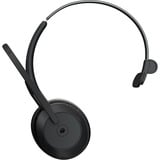 Jabra Evolve2 55, Incl. oplaadstandaard on-ear headset Zwart, Mono, Microsoft Teams, USB-A, Link380a