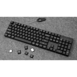 Keychron Low Profile Double Shot PBT Keycap-Set keycaps Zwart, 118 Stuks, ANSI Layout