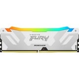 Kingston FURY 16 GB DDR5-6800 werkgeheugen Wit, KF568C36RWA-16, Renegade RGB, XMP