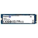 Kingston NV2 NVMe PCIe 4.0, 1 TB SSD SNV2S/1000G, PCIe 4.0 x4, NVMe, M.2 2280