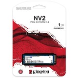 Kingston NV2 NVMe PCIe 4.0, 1 TB SSD SNV2S/1000G, PCIe 4.0 x4, NVMe, M.2 2280