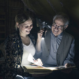 Ledlenser P6R zaklamp Zwart, 1200 lm, 6000-7500K