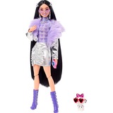 Mattel Barbie Extra Fur Purple Boots Pop