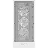 NZXT H7 Flow RGB (2024) midi tower behuizing Wit | 2x USB-A | 1x USB-C | RGB | Tempered Glass