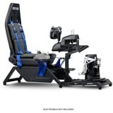 Next Level Racing Flight Simulator Boeing Commercial Edition racing simulator Zwart/blauw