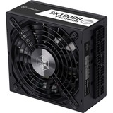 SilverStone SST-SX1000R-PL, 1000 Watt voeding  Zwart, 4x PCIe, 1x 12VHPWR, Full Kabel-management