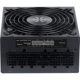 SilverStone SST-SX1000R-PL, 1000 Watt voeding  Zwart, 4x PCIe, 1x 12VHPWR, Full Kabel-management