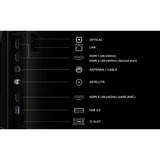 TCL 65P6L HVA 4K Ultra HD Smart TV 65" Lcd Zwart, 3x HDMI, USB-A, LAN, WiFi 5, BlueTooth 5.4, USB-A