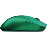 Teevolution Terra Pro gaming muis Groen, 50 - 42.000 DPI, 2.4 GHz / Bluetooth / USB