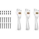 Thermaltake CT120 EX Reverse ARGB Sync PC Cooling Fan Snow (3-Fan Pack) case fans Wit, 3 stuks, 120 x 120 x 25 mm, PWM