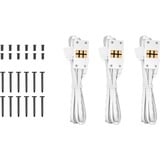 Thermaltake CT120 EX Reverse ARGB Sync PC Cooling Fan - White (3-Fan Pack) case fans Wit, 3 stuks, 120 x 120 x 25 mm, PWM, 4-pin PWM