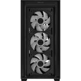 ASUS A21 PLUS mini tower behuizing Zwart | 2x USB-A | RGB | Window