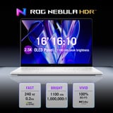 ASUS ROG Zephyrus G16 GU606AX-TB062W 16"  gaming laptop Grijs | Core Ultra 9 386H | RTX 5090 | 32 GB | 2 TB SSD