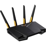 ASUS TUF Gaming AX3000 V2 router Zwart/geel