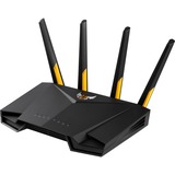 ASUS TUF Gaming AX3000 V2 router Zwart/geel