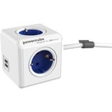 Allocacoc PowerCube | Extended USB | stekkerdoos Wit/grijs