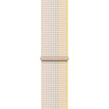 Apple Geweven sportbandje - Sterrenlicht (41 mm) horlogeband beige/geel