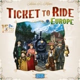 Asmodee Ticket to Ride - Europe 15th Anniversary Edition Bordspel Nederlands, 2 - 5 spelers, 30 - 60 minuten, Vanaf 8 jaar