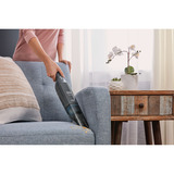 BLACK+DECKER HLVC320B11-QW 12V 2.0Ah Slim Handvac Kruimeldief handstofzuiger Zwart, Incl. Laadstation