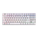 CHERRY XTRFY MX 8.2 TKL Wireless RGB mechanisch gaming toetsenbord Wit, US lay-out (QWERTY), Cherry MX2A Red, 80% (TKL), RGB, 2.4 Ghz / Bluetooth® 5.2 / USB