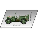 COBI Historical Collection - Willys MB Medical Constructiespeelgoed Schaal 1:12