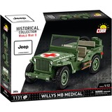 COBI Historical Collection - Willys MB Medical Constructiespeelgoed Schaal 1:12