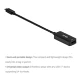 Club 3D CAC-2505 USB-C naar HDMI 2.1 Adapter 8K60Hz Zwart