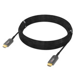 Club 3D Ultra High Speed AOC HDMI 2.1 gecertificeerde unidirectioneel kabel male-male Zwart, 10 meter, 4K 120Hz, 8K 60Hz, 48Gbps