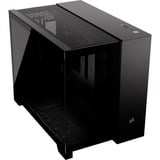 Corsair 2500X mini tower behuizing Zwart | 2x USB-A | 1x USB-C | Window