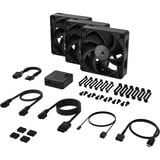 Corsair RX120 MAX Thick case fans Zwart, 3 stuks, 120 x 120 x 30 mm, PWM