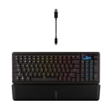 Corsair VANGUARD 96 RGB mechanisch gaming toetsenbord Zwart, US lay-out (QWERTY), Corsair MLX Plasma, 96%, RGB, Keycaps PBT double-shot, ABS single-shot, Hot-swap