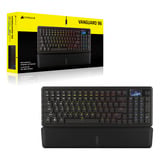 Corsair VANGUARD 96 RGB mechanisch gaming toetsenbord Zwart, US lay-out (QWERTY), Corsair MLX Plasma, 96%, RGB, Keycaps PBT double-shot, ABS single-shot, Hot-swap