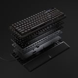 Corsair VANGUARD 96 RGB mechanisch gaming toetsenbord Zwart, US lay-out (QWERTY), Corsair MLX Plasma, 96%, RGB, Keycaps PBT double-shot, ABS single-shot, Hot-swap