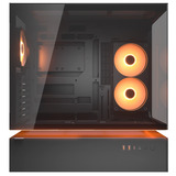 Cougar CFV235 midi tower behuizing Zwart | 2x USB-A | 1x USB-C | RGB | Tempered Glass