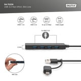 Digitus  usb-hub Zwart