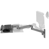 Ergotron LX Pro Wall Keyboard Arm bevestiging Donkergrijs