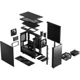 Fractal Design Define 7 Mini Black Solid midi tower behuizing Zwart | 4x USB-A | 1x USB-C