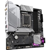 GIGABYTE B760M AORUS ELITE AX socket 1700 moederbord Zilver, RAID, 2.5 Gb-LAN, WLAN, BT, Sound, µATX