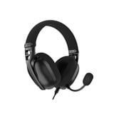 Hator Hyperpunk 3 USB over-ear gaming headset Zwart, Virtual 7.1 Surround Sound, USB-A / USB-C / Bluetooth