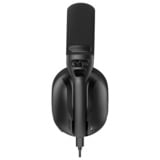 Hator Hyperpunk 3 USB over-ear gaming headset Zwart, Virtual 7.1 Surround Sound, USB-A / USB-C / Bluetooth