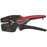 KNIPEX Knip Nextstrip Elektriker Multiwerkzeug striptang Zwart/rood