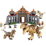 LEGO Jurassic World - Bezoekerscentrum: T. rex & raptor aanval Constructiespeelgoed 76961