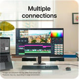 LG UltraFine 27U711B 27" 4K UHD monitor Zwart, 1x HDMI, 1x DisplayPort
