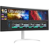 LG UltraWide 38WP85C-W 38" Curved UltraWide Gaming Monitor Wit, 2x HDMI, DisplayPort, 2x USB-A 3.2 (5 Gbit/s), USB-C