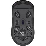 LORGAR MSA10W gaming muis Zwart, 100 - 12000 dpi, RGB, Lightweight