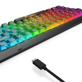 Lenovo Legion K510 Mini Pro RGB mechanisch gaming toetsenbord Zwart, US lay-out (QWERTY), 75%, Brown switch, Hot swap, USB