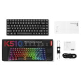 Lenovo Legion K510 Mini Pro RGB mechanisch gaming toetsenbord Zwart, US lay-out (QWERTY), 75%, Brown switch, Hot swap, USB