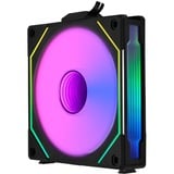Lian Li UNI FAN SL-INFINITY 140 Reverse Blade RGB case fan Zwart, 140 x 142 x 25 mm, PWM