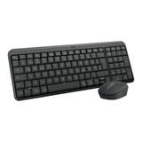 Logitech MK250 Compact Bluetooth Wireless Combo desktopset Grafiet, DE lay-out (QWERTZ), 100%, 1000 DPI, Bluetooth Low Energy